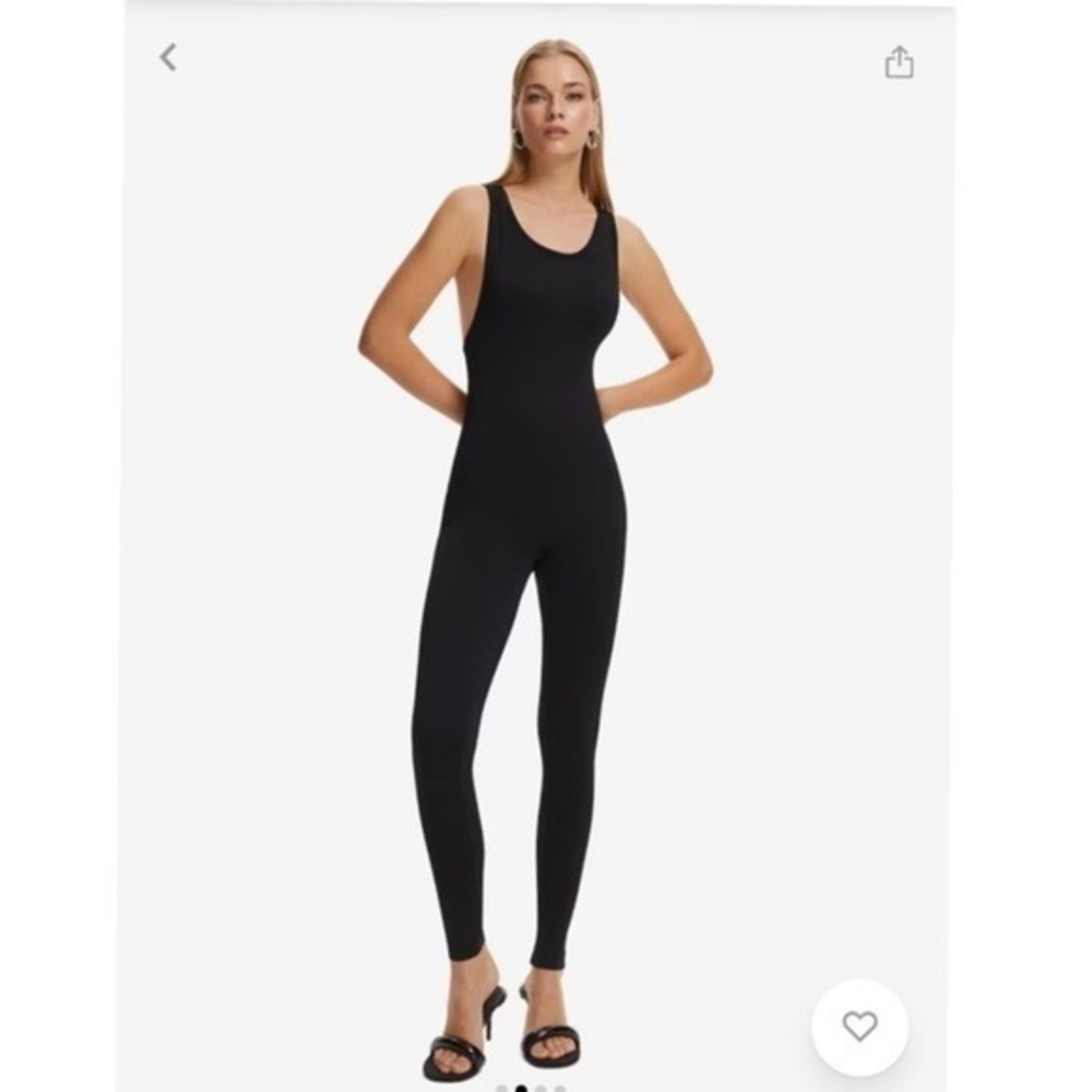 NWT Nocturne Black Jumpsuit Onesie Romper M/L Designer‎